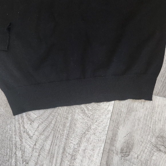 "Exercise - Extra Fries" Sweater XS Black - Picture 5 of 7